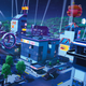 Illustration for article titled iFortnite/is New Season Gives Tilted Towers A Cyberpunk Overhaul